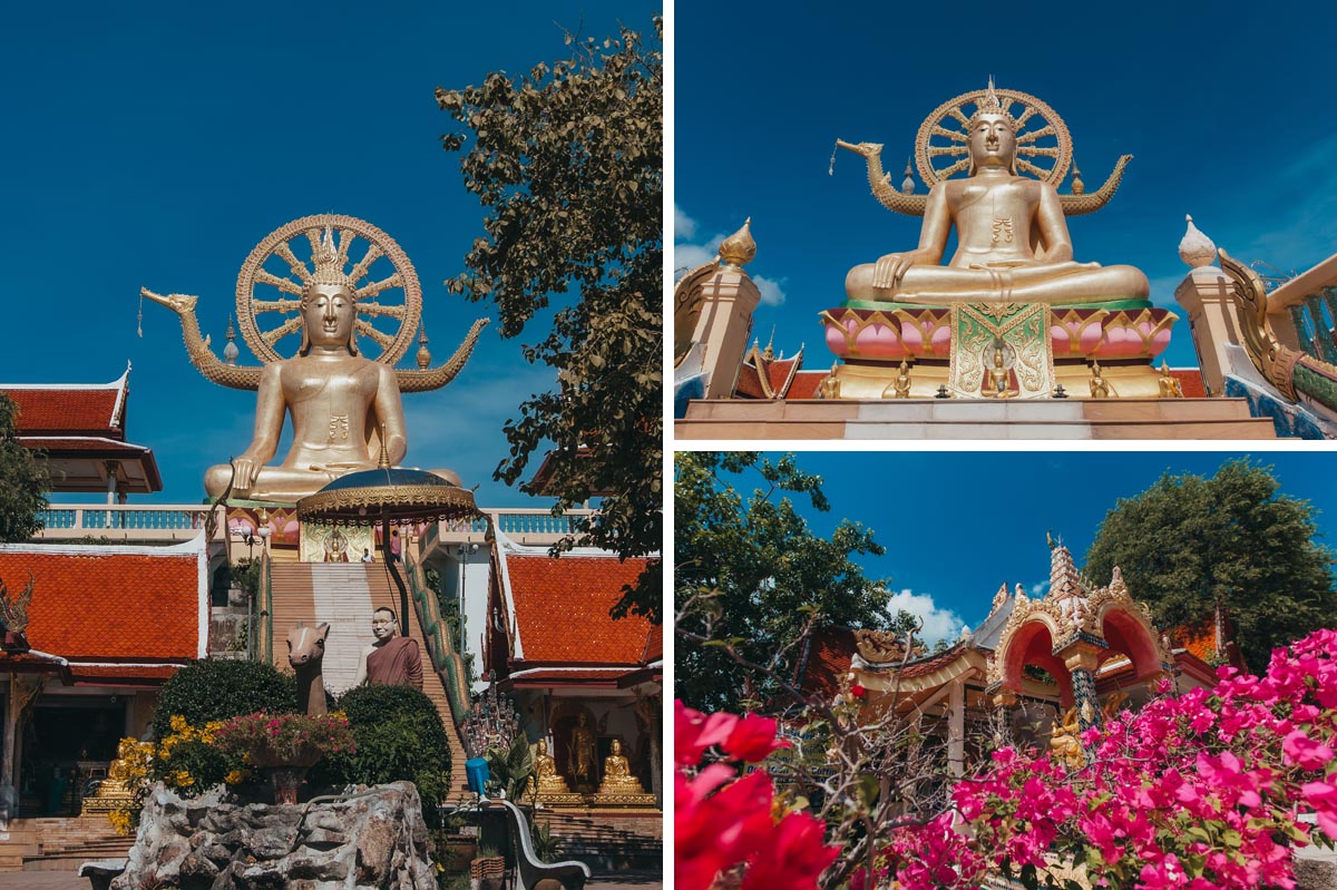 Der Big Buddha auf Samui ist Wahrzeichen und Top-Ausflugsziel.