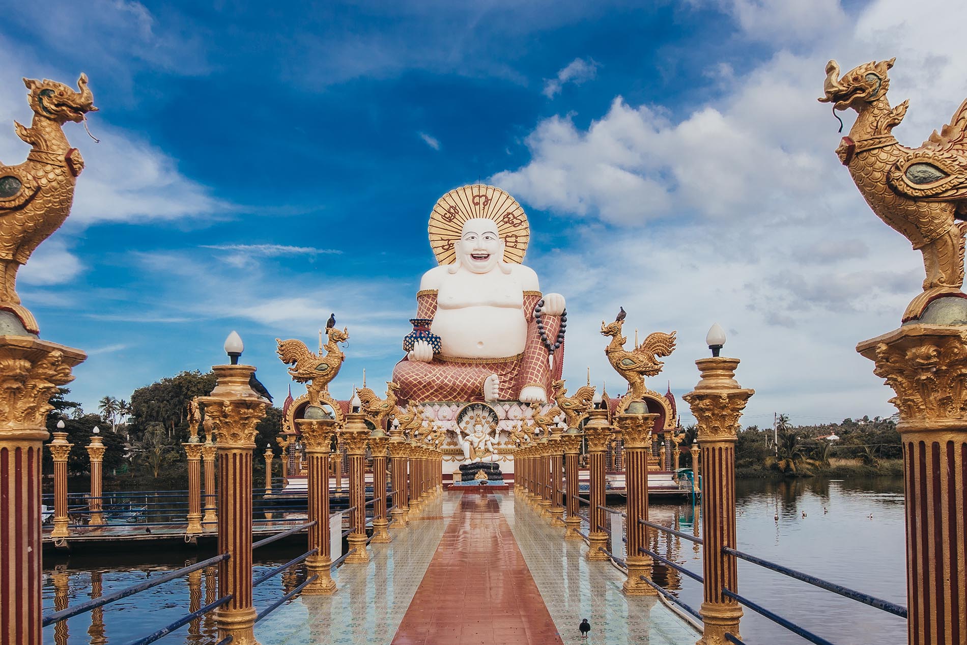 TOP 20 Sehenswürdigkeiten und Ausflugsziele von Koh Samui. Tempelanlage