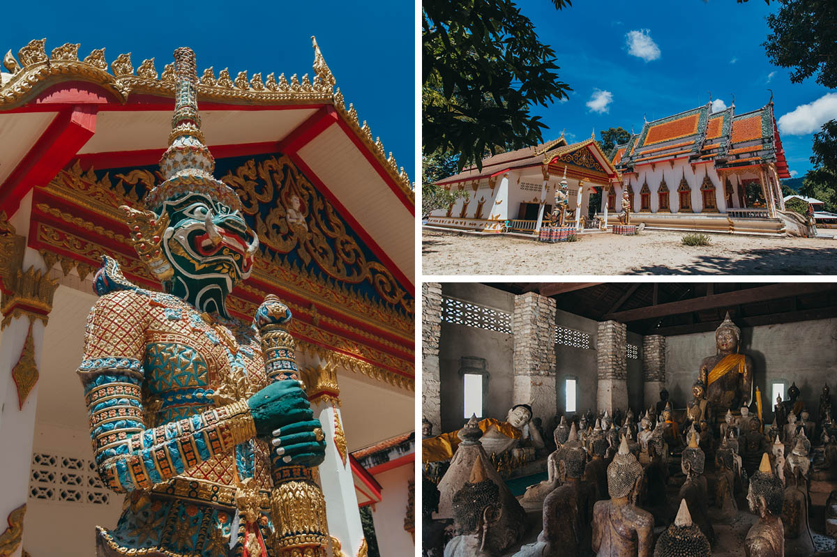 Der Tempel Wat Samret und die Secret Hall of Buddhas
