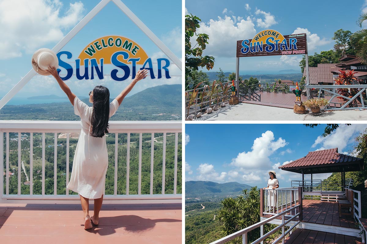 Top 20 Sehenswürdigkeit - Der Sun Star View point ist ein neuer Aussichtspunkt auf Koh Samui