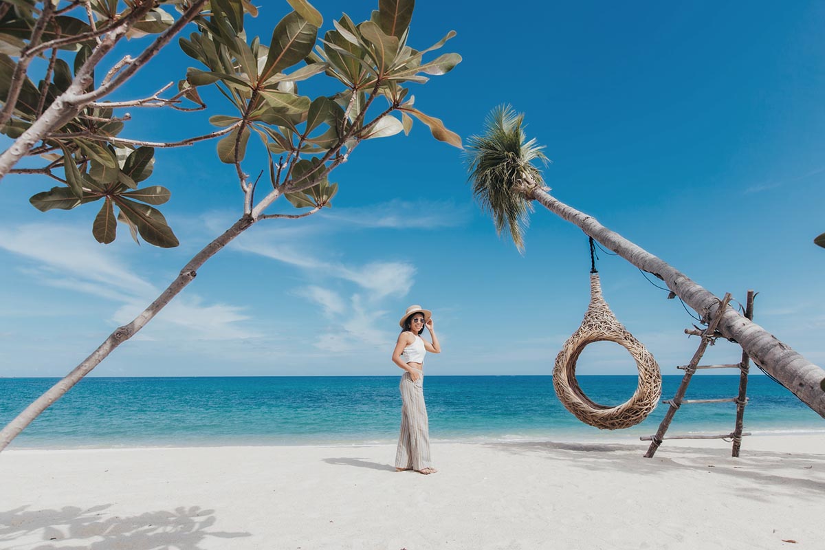 Traumhaftes Wetter am Lamai Beach Koh Samui