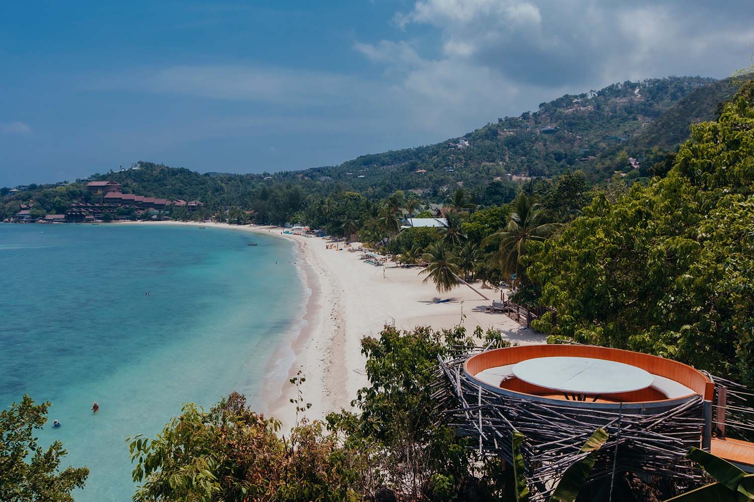 Der Haad Yai Beach, auch als Long Beach auf Koh Pangang bekannt