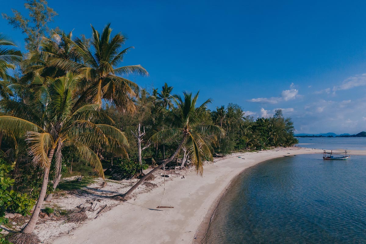 Der Nathon Beach auf Koh Samui ist ein Ort der Ruhe