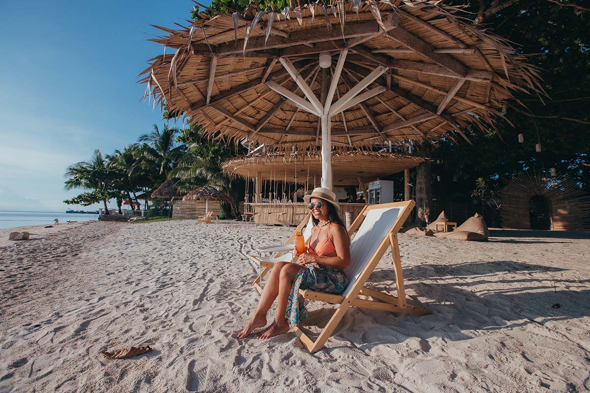 Beachbar Feeling am Nathon Beach Koh Samui