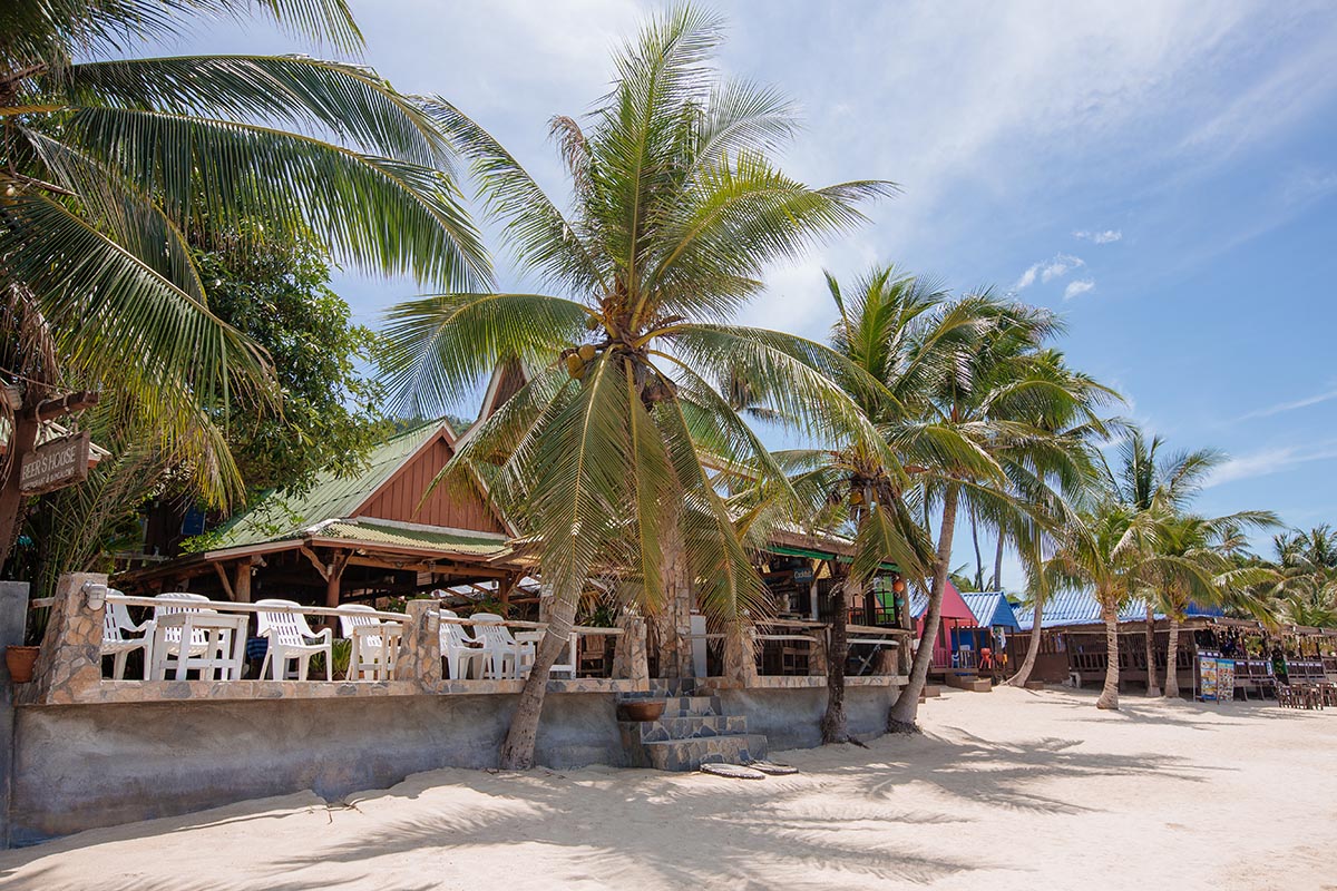 Am Lamai Beach findest du zahlreiche Restaurants