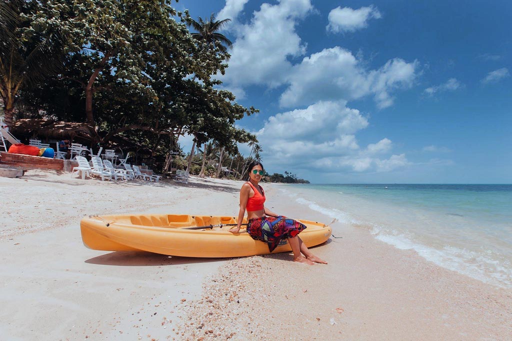 Aktivitäten am Bang Por Beach Koh Samui - Kajak