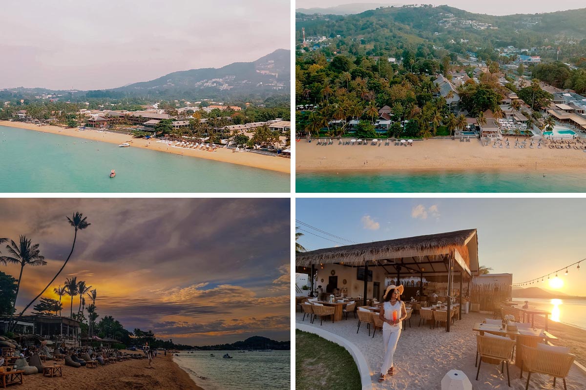 Der Bophut Beach auf Koh Samui