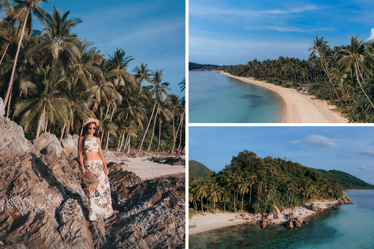 Der Taling Ngam Beach ist ein unberührter Naturstrand auf der Westseite von koh Samui