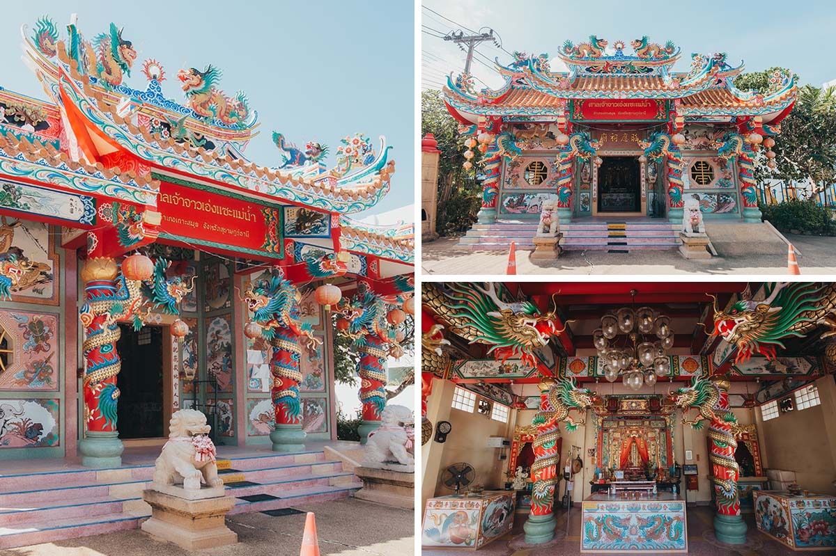 Chinesischer Tempel Chao Eng Sae Shrine in Maenam