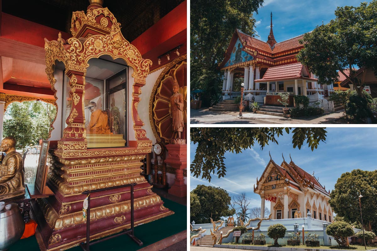 Koh Samui Tempel: Wat Khunaram bekannt für den mumifizierten Mönch