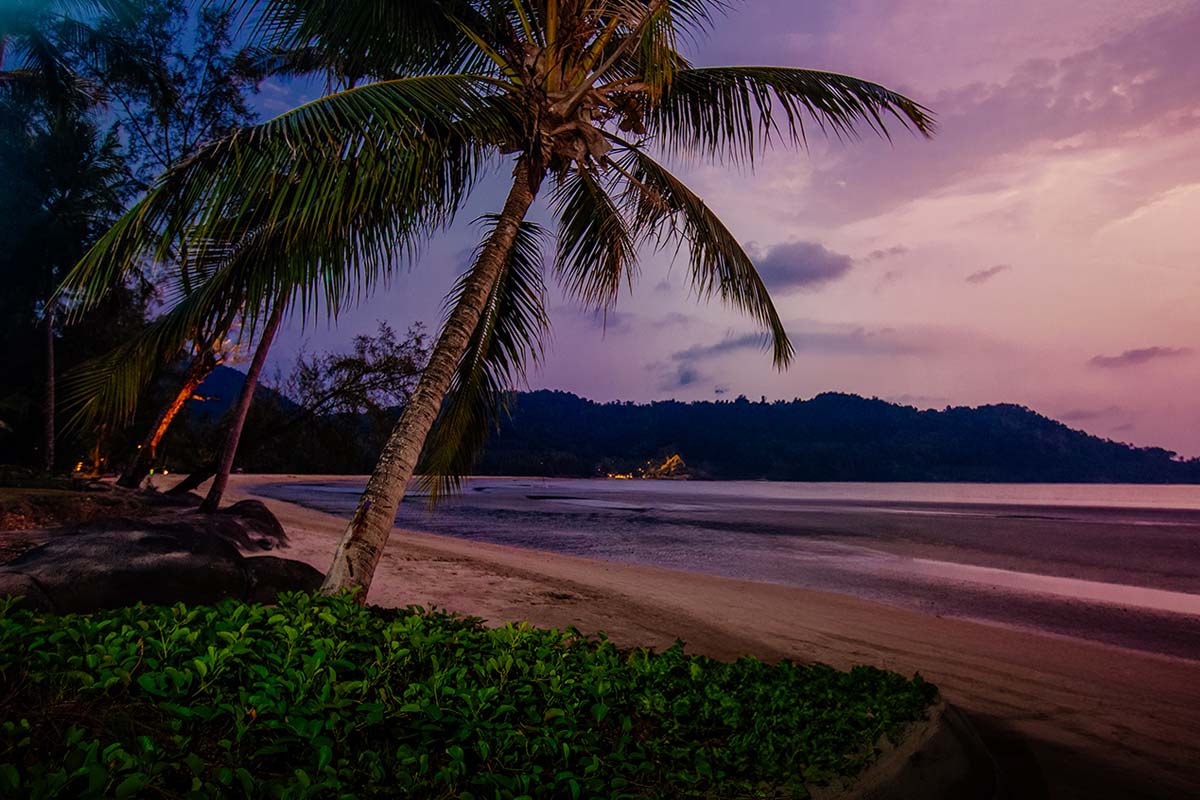 Koh Chang beste Reisezeit für traumhaftes Abendlicht ist Januar bis März