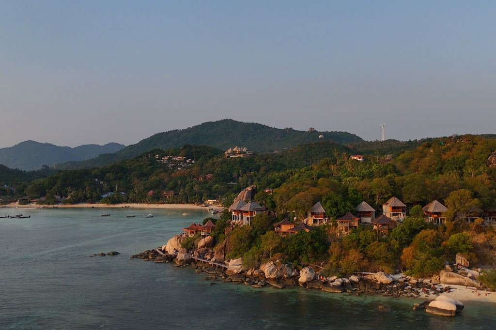 Koh Tao im Sonnenuntergang