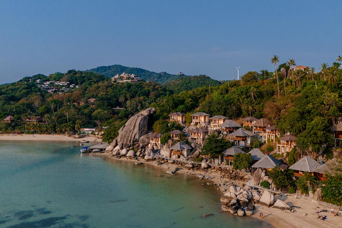 Koh Taos wunderschöne Küstenlinien