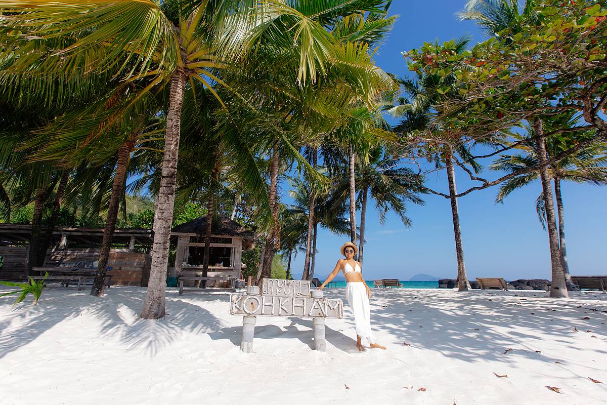 Ankunft auf der Insel Koh Kham