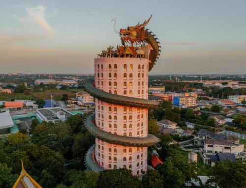 Wat Samphran – Der mystische Drachentempel in Bangkok Thailand