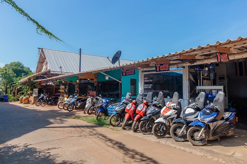 Rollerverleih auf Koh Mak