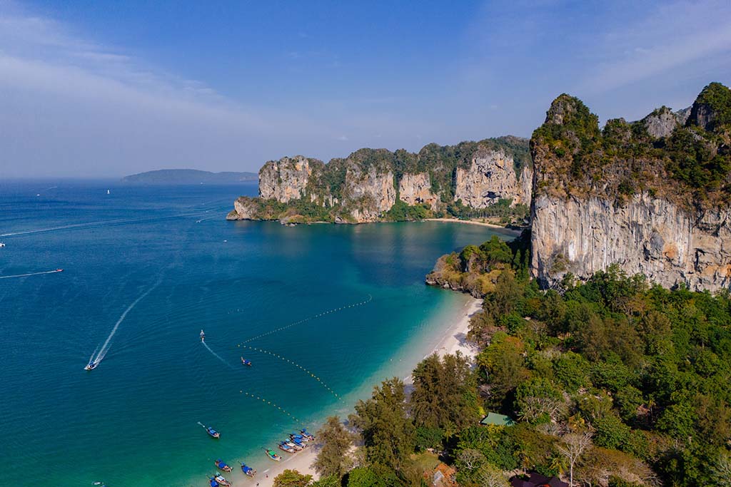 Der Railay Beach ist der direkte Nachbar des Tonsai Beach 