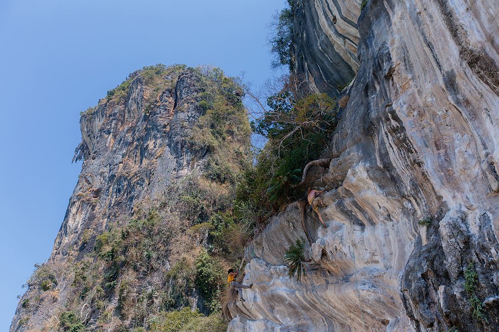 Der tonsai Beach ist ein paradies für Kletterfreunde aus der ganzen Welt.