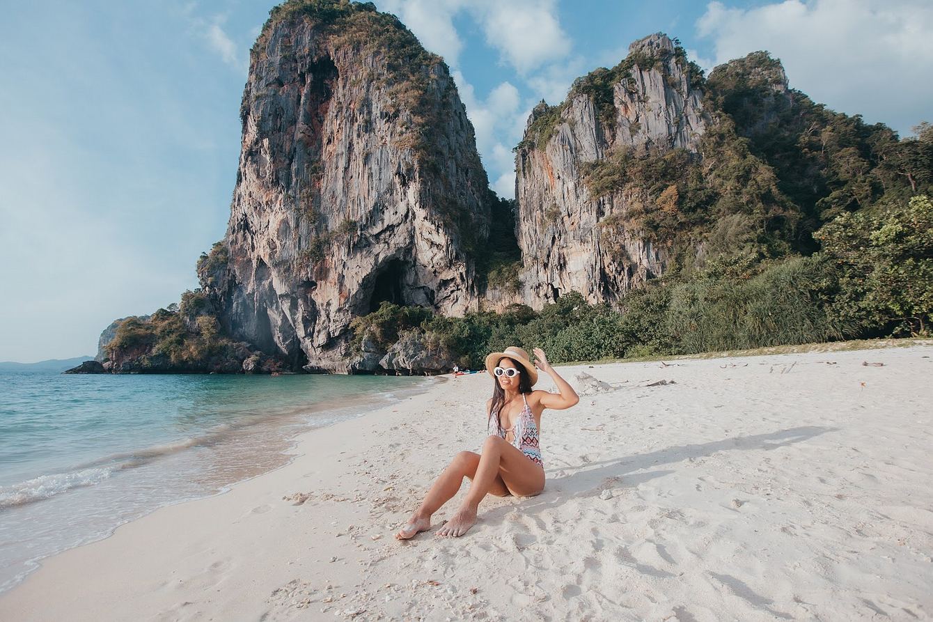 Der ruhige Phra Nang Beach vor einigen Jahren