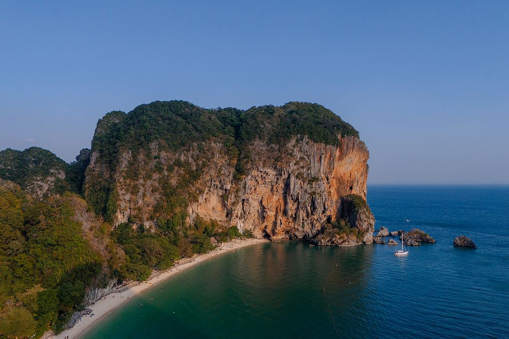 Der südliche Part des Phra Nang Beach