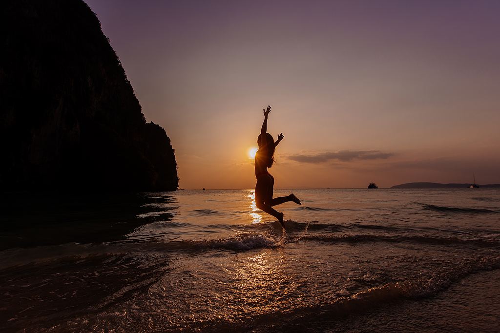 Sunset am Phra Nang Beach