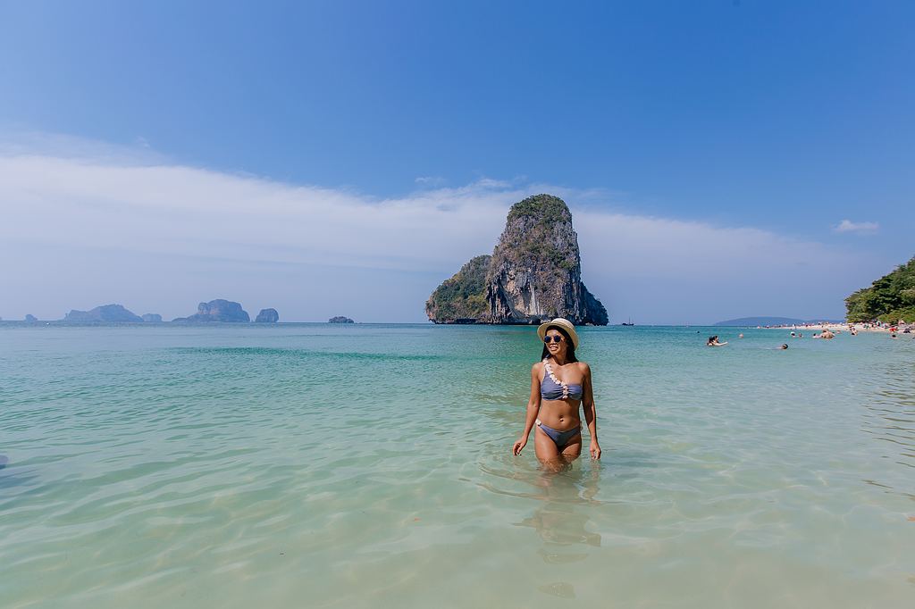 Bestes Badewetter am Phra Nang Beach