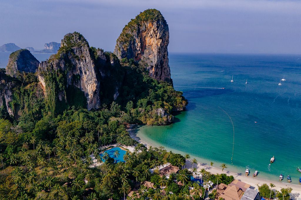 Naturwunder Railay Beach in Krabi