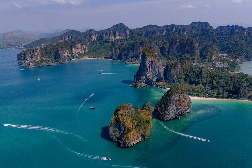 Railay von oben fotografiert