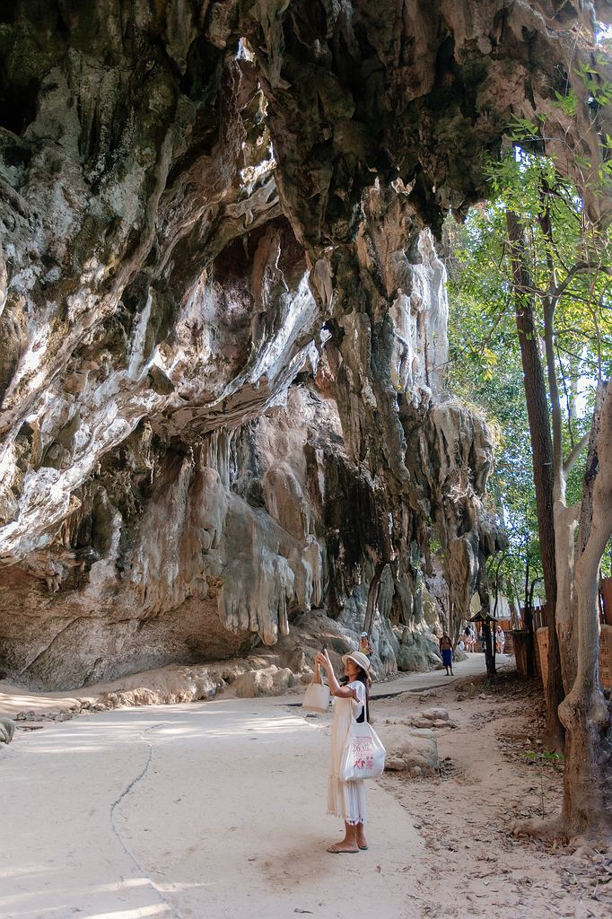 Der Pfad von Railay Ost zum Phra Nang Beach