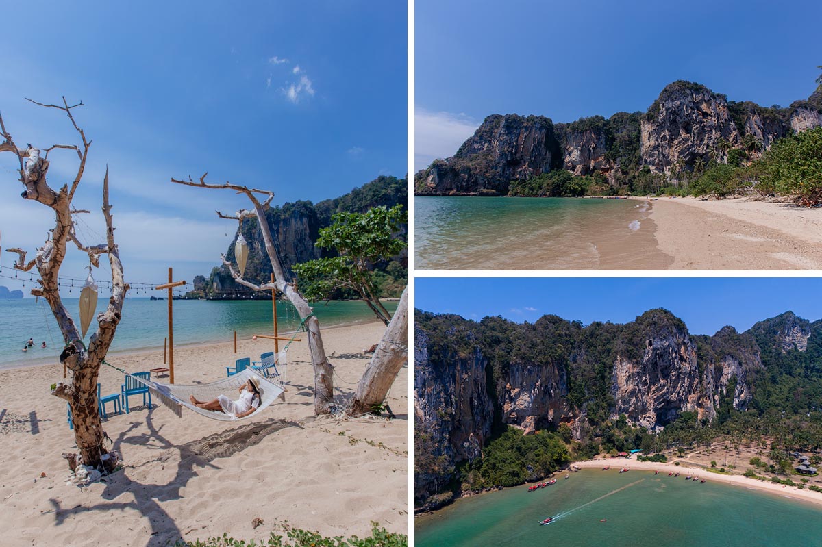 Bilder vom ruhigen Tonsai Beach in Krabi