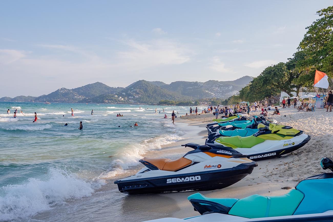 Jet-Skies am Chweng Beach
