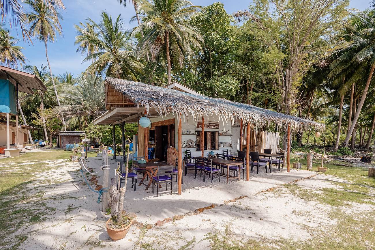 Essen und trinken auf Koh tan