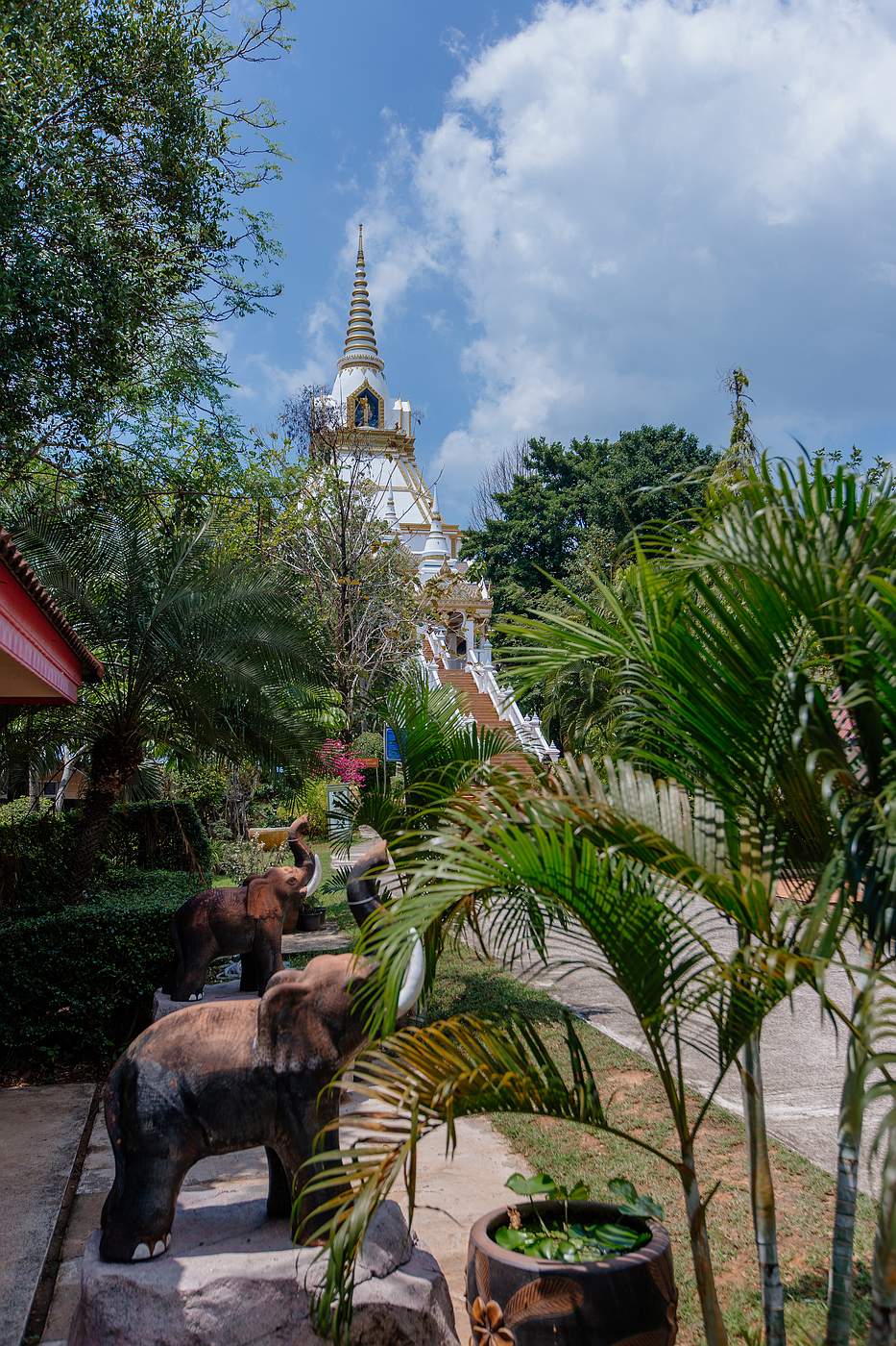 Der weiße Tempel in Krabi