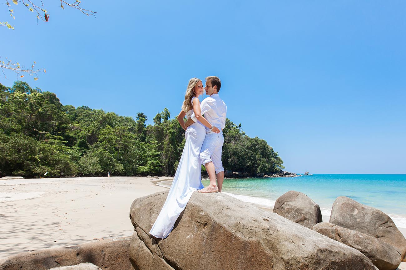 Fotoshooting am Small Sandy Beach