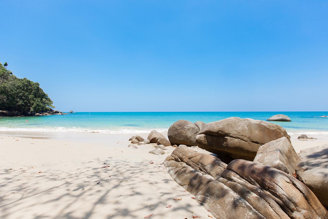 Small Sandy Beach Khao Lak