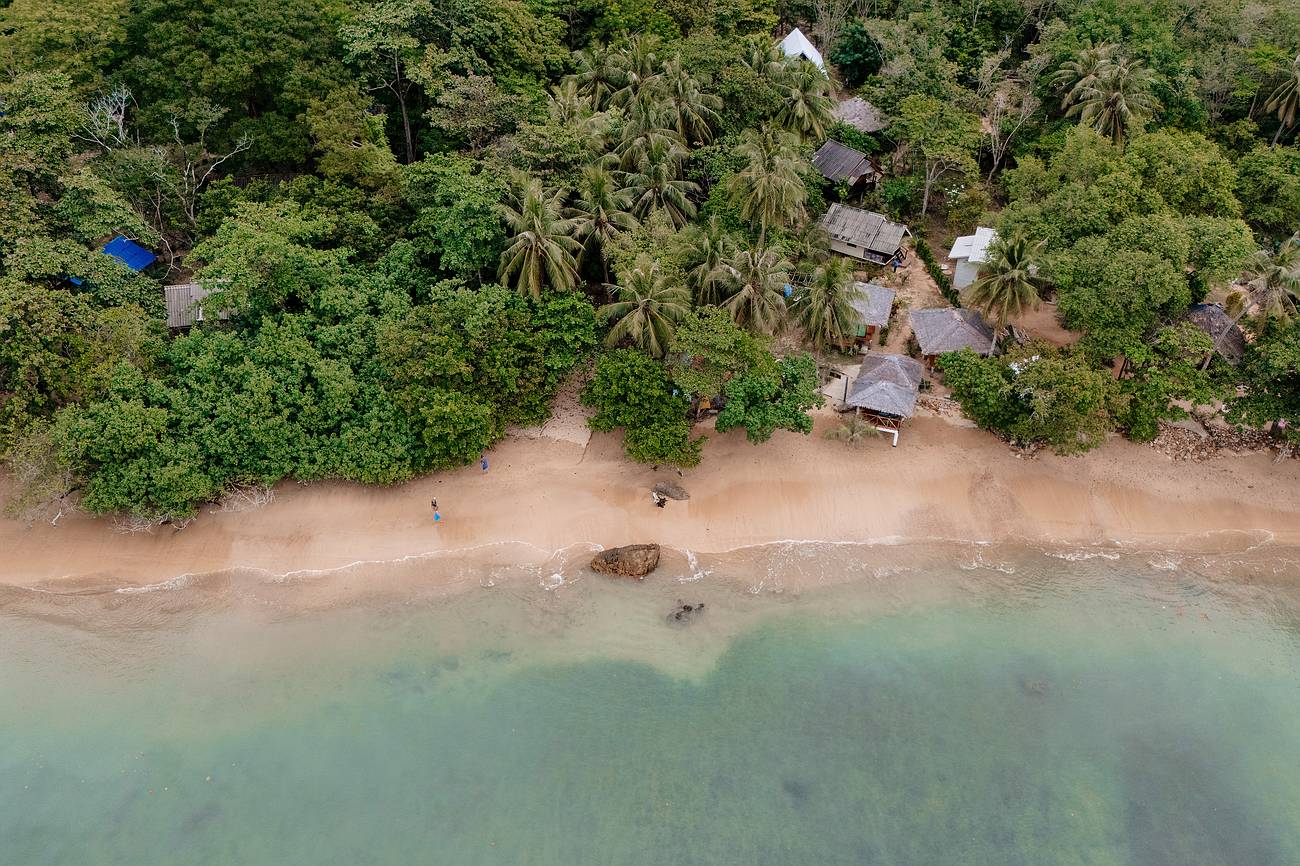 Fast immer menschenleere Strände auf Koh Jum