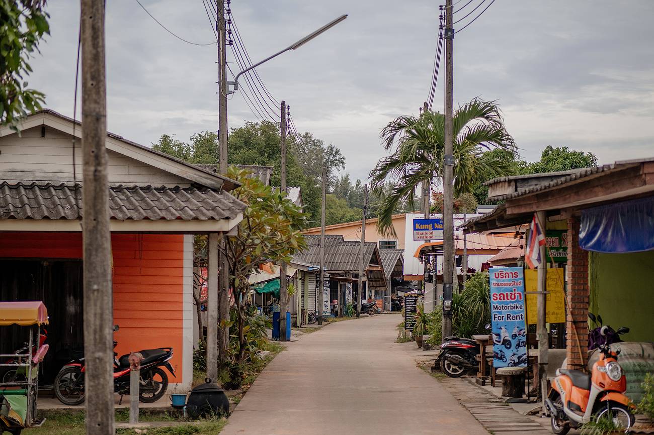 Das kleine Dorf Baan Koh Jum