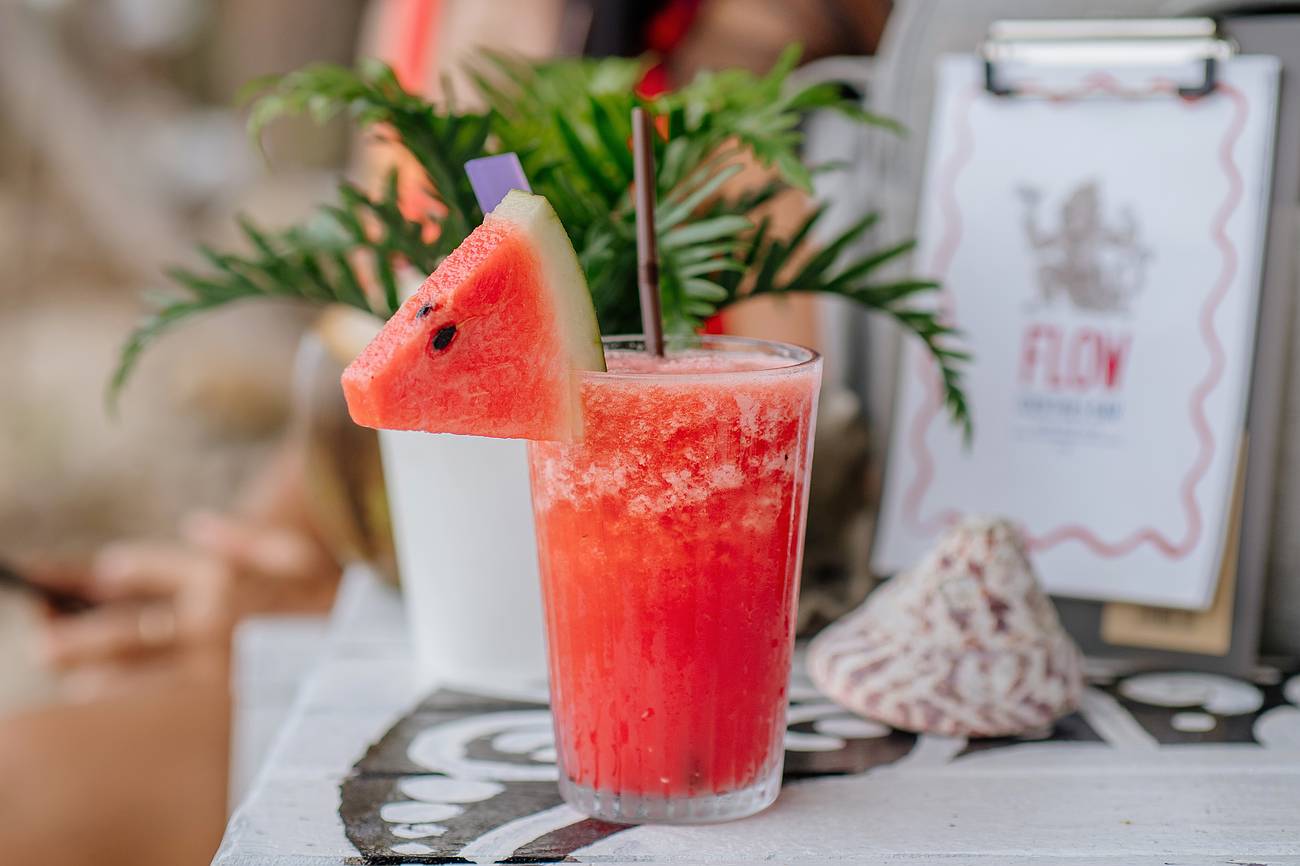 Frischer Melonen Shake