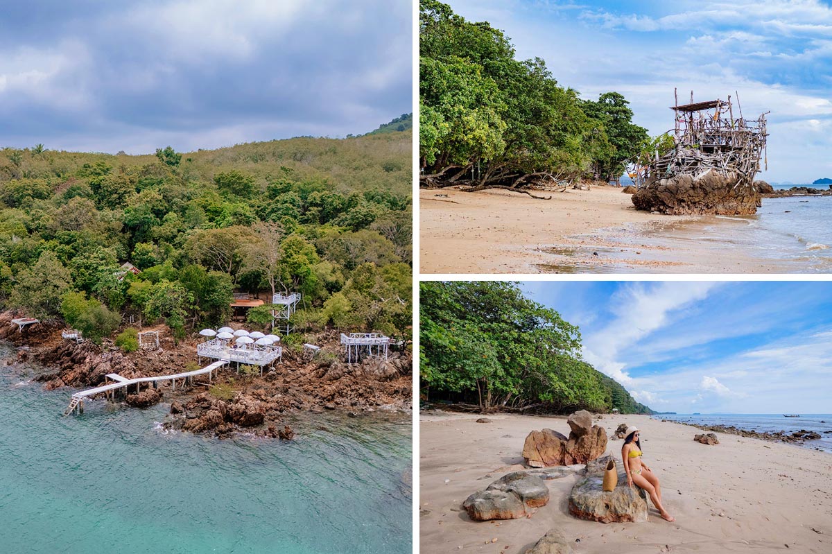 Die Insel Koh Jum bei Krabi