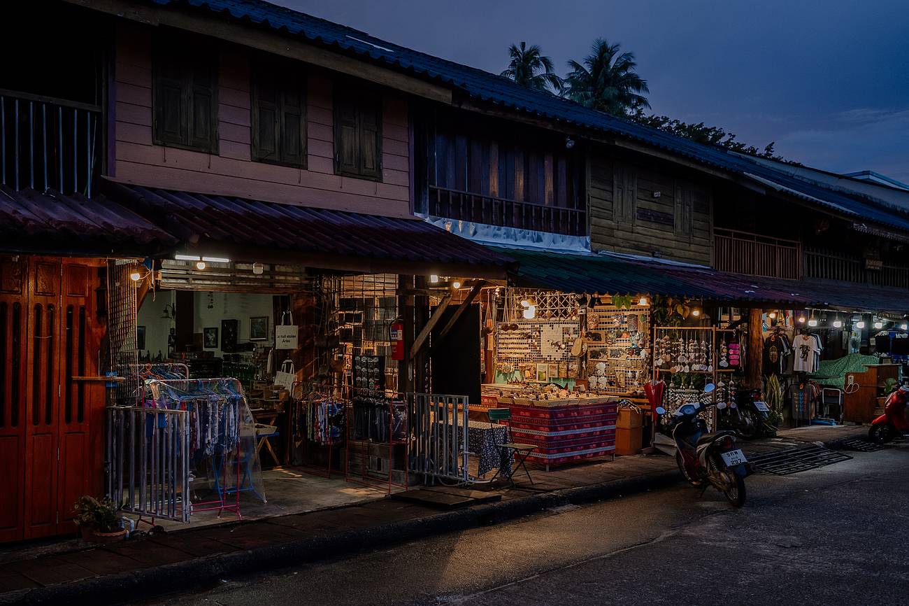 Koh lanta Old Town am Abend