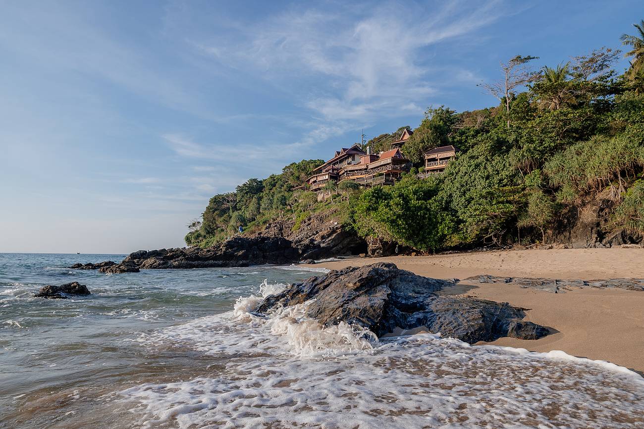 Das Diamond Cliff Restaurant auf Koh Lanta