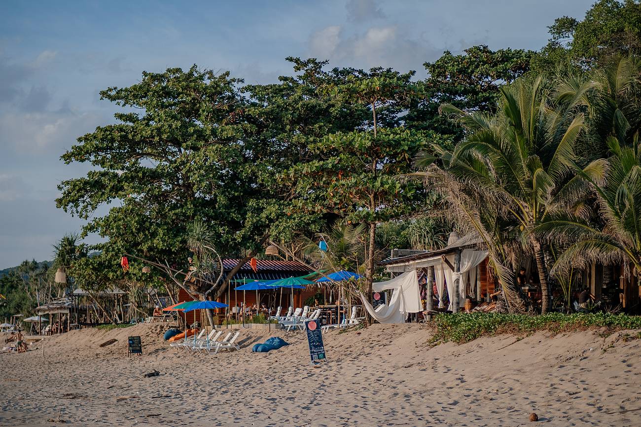 Der Klong Nin Beach auf koh Lanta