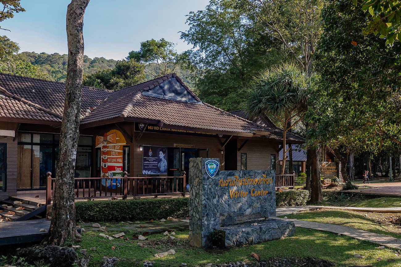 Haus im Koh Lanta National park