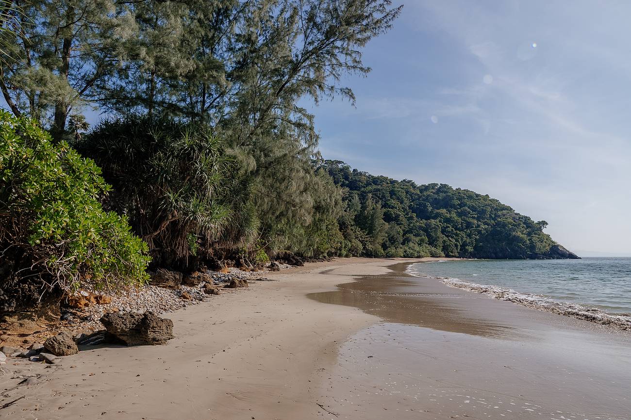 Der Sand Bach im Koh Lanta National Park