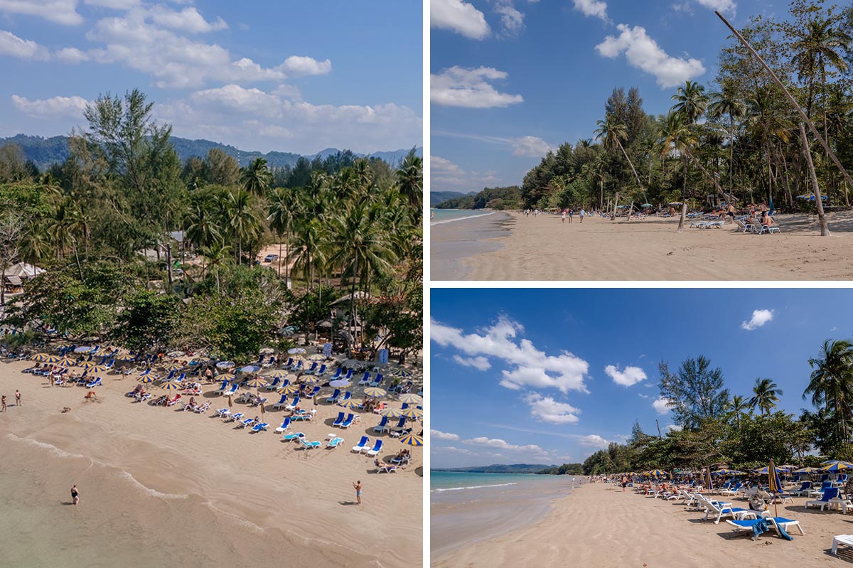 Der Coconut Beach in Khao Lak