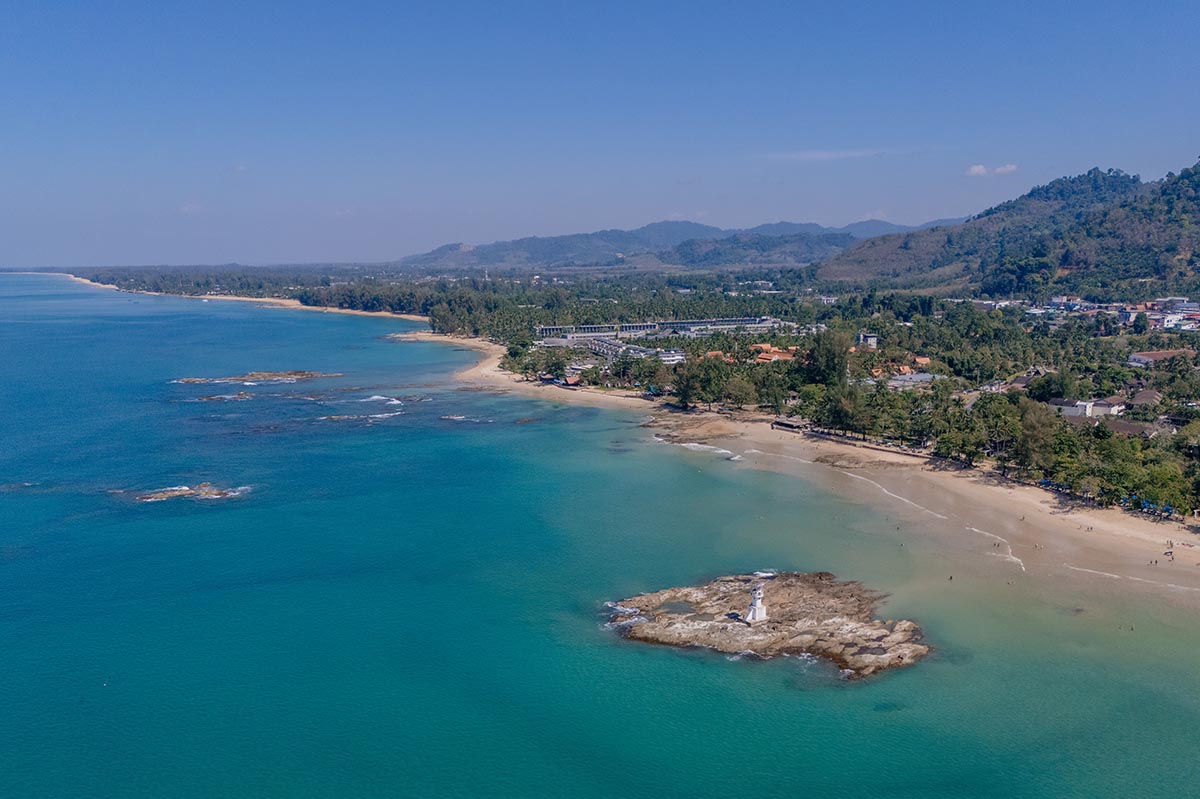 Der Leuchtturm am Nang Thong Beach