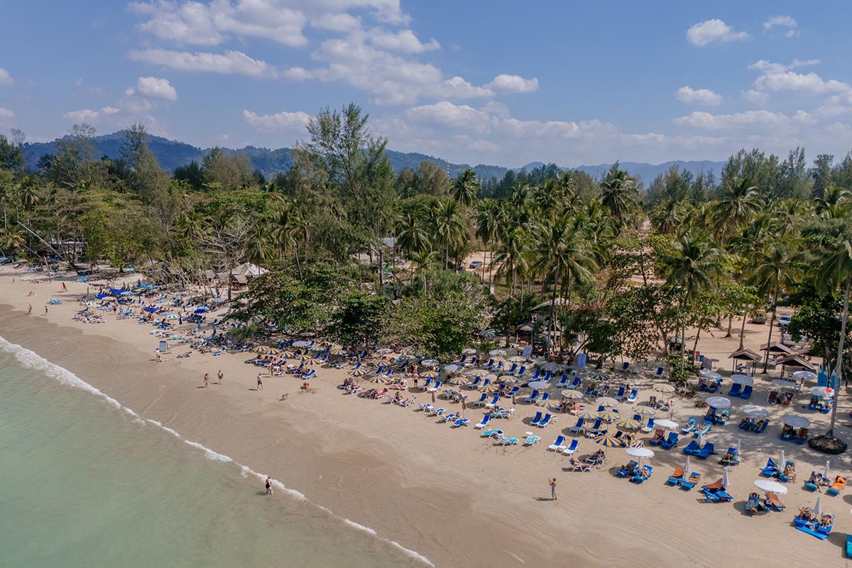 Der White Sand Bach in Khao Lak
