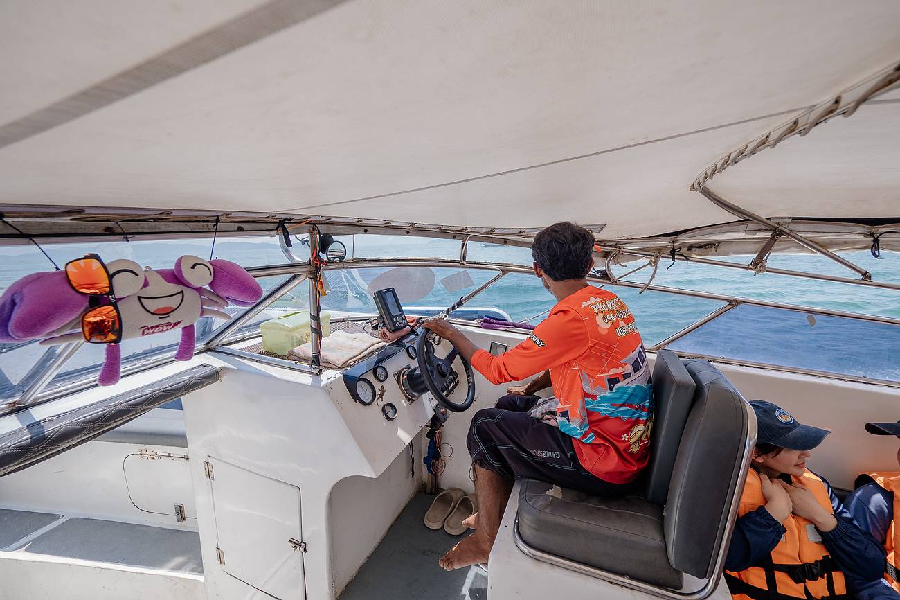 Anreise nach Koh Payam mit dem Speed Boot