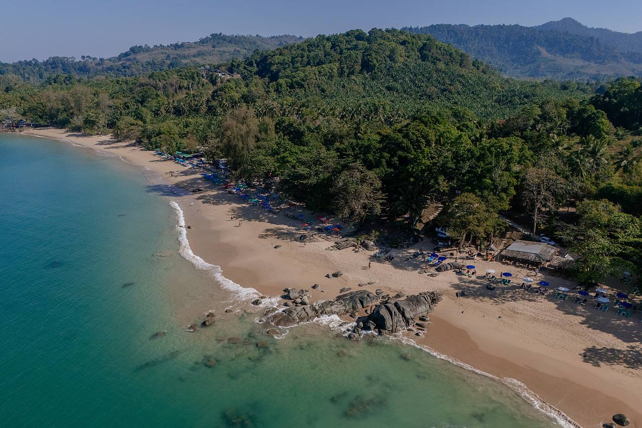 Khao Lak während der besten reisezeit