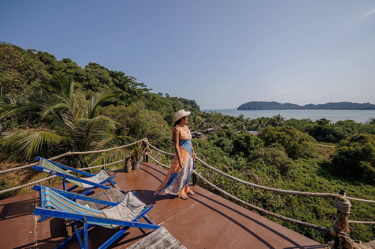 Ausblick auf Koh Phayam